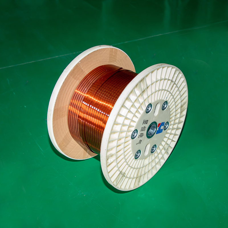 聚酰胺酰亚胺漆包铜/铝扁线生产导体处理与涂覆